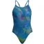 Funkita Girls Eco Diamond Back One Piece Swimsuit Wires Crossed